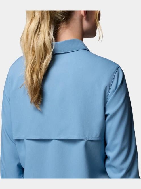Columbia Silver Ridge Utility II Long Sleeve Shirt női hosszú ujjú ing kék színben 10