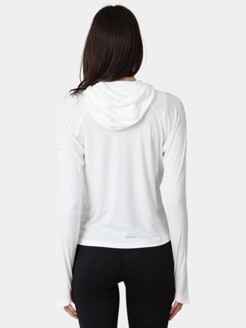 Columbia Stealth Spring Long Sleeve Hoodie női hosszú ujjú sport póló fehér színben 4