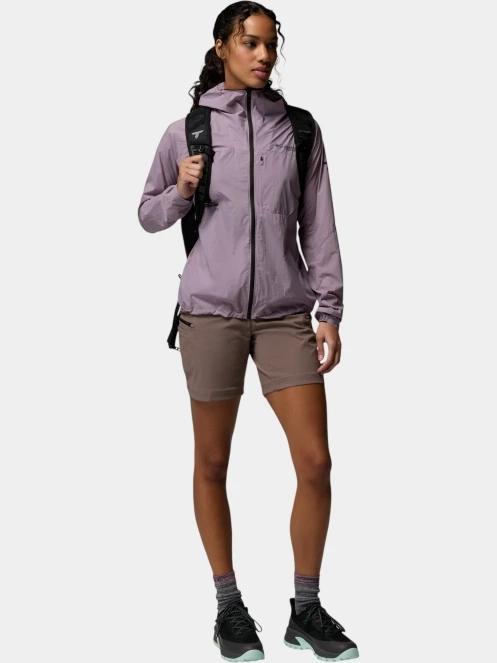 Columbia Cosmiques Pro Nylon Short női túra rövidnadrág szürke színben 5