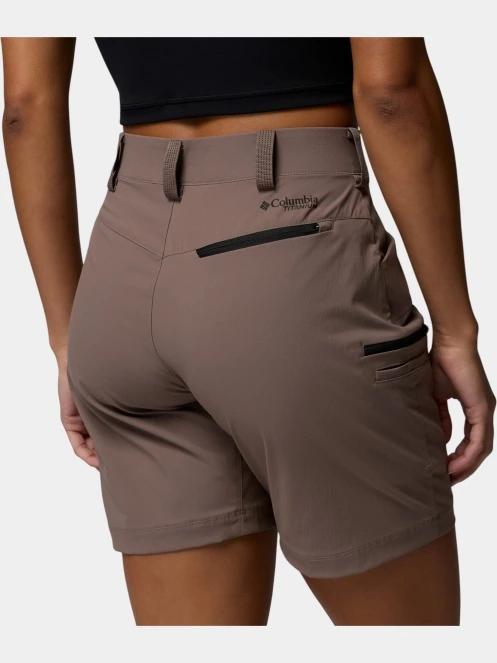 Columbia Cosmiques Pro Nylon Short női túra rövidnadrág szürke színben 6
