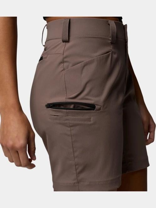 Columbia Cosmiques Pro Nylon Short női túra rövidnadrág szürke színben 7
