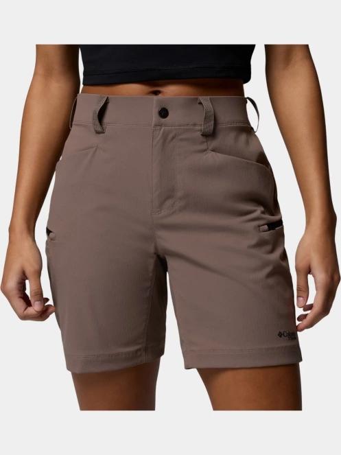 Columbia Cosmiques Pro Nylon Short női túra rövidnadrág szürke színben 8