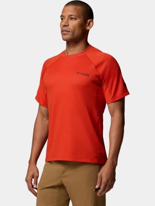 Columbia Driventure Short Sleeve férfi rövid ujjú sport póló piros színben 3