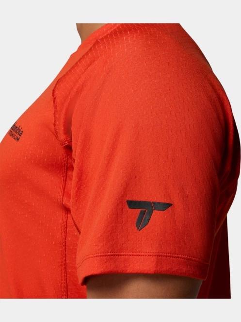 Columbia Driventure Short Sleeve férfi rövid ujjú sport póló piros színben 6
