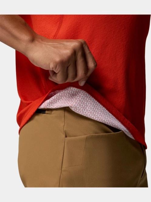 Columbia Driventure Short Sleeve férfi rövid ujjú sport póló piros színben 7