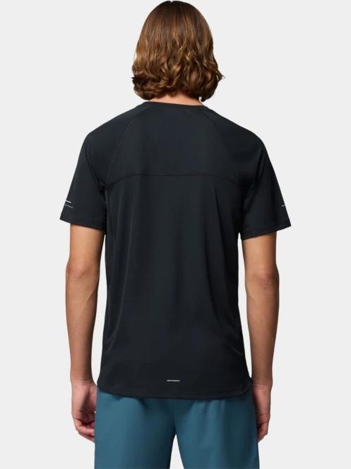 Columbia Stealth Spring Short Sleeve Tee férfi rövid ujjú sport póló fekete színben 4