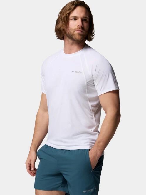 Columbia Stealth Spring Short Sleeve Tee férfi rövid ujjú sport póló fehér színben 3