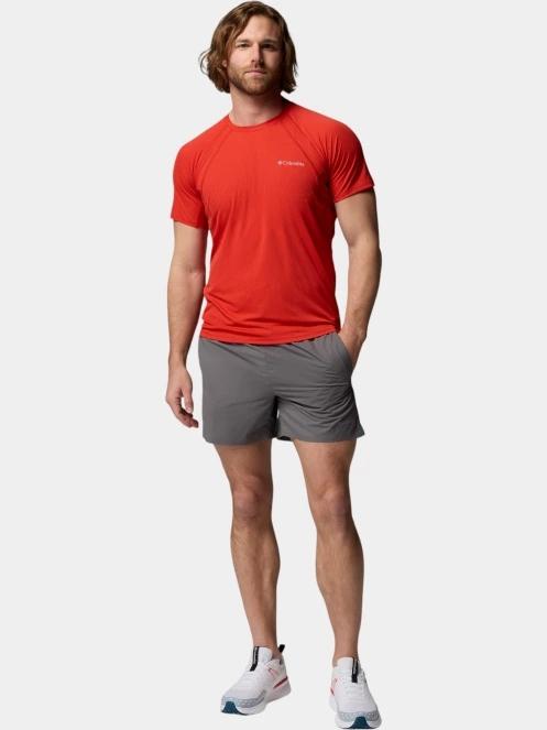 Columbia Stealth Spring Short Sleeve Tee férfi rövid ujjú sport póló piros színben 5