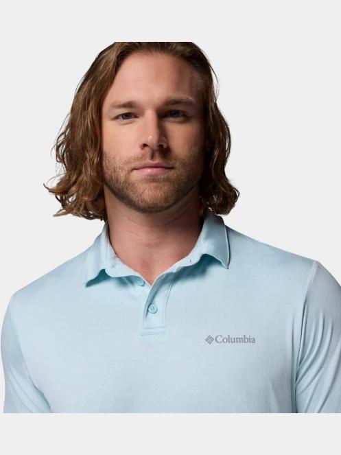 Columbia Parsons Point Polo férfi galléros póló világoskék színben 6