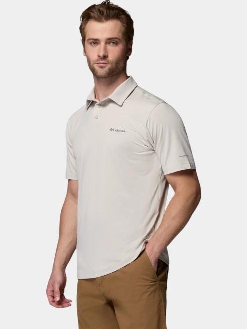 Columbia Parsons Point Polo férfi galléros póló homok színben 3