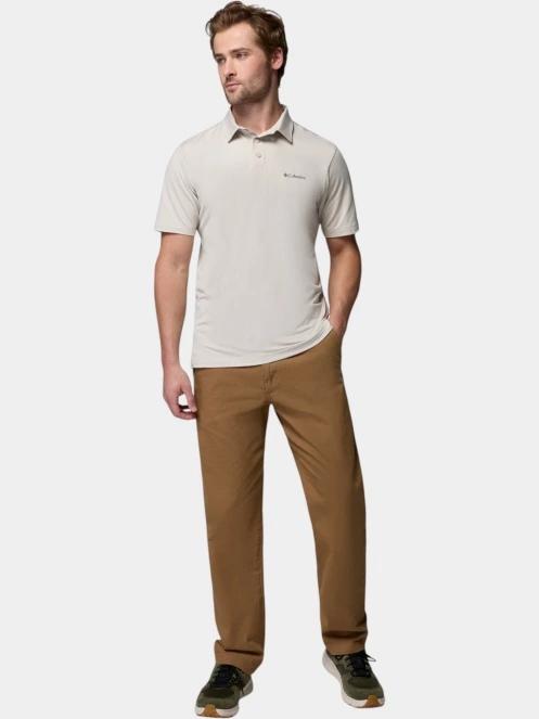Columbia Parsons Point Polo férfi galléros póló homok színben 5