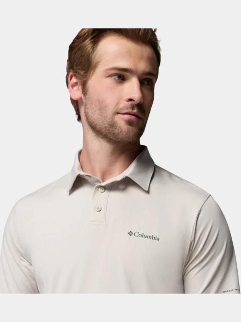 Columbia Parsons Point Polo férfi galléros póló homok színben 6