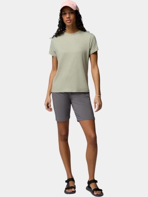 Columbia Parsons Point Back Graphic Tee női rövid ujjú póló oliva színben 5