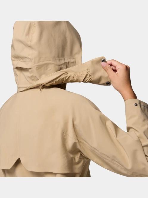 Columbia Amazetrench Rain Jacket női esőkabát barna színben 11