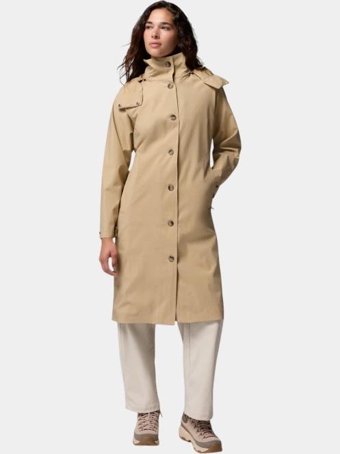 Columbia Amazetrench Rain Jacket női esőkabát barna színben 5