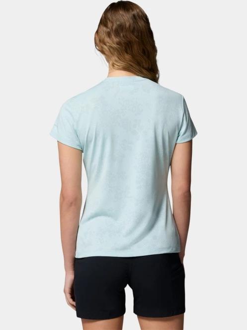 Columbia Bluebird Canyon II Short Sleeve Crew női rövid ujjú sport póló világoskék színben 4