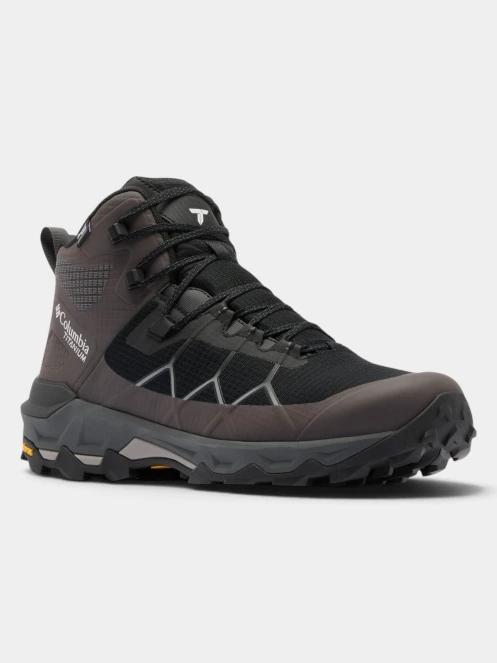 Columbia Peakfreak Summit Titanium Mid Outdry férfi vízhatlan túrabakancs fekete színben 4