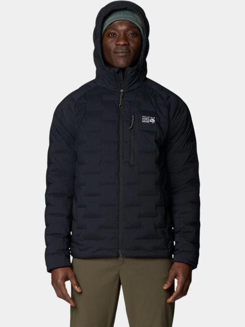 Mountain Hardwear StretchDown™ Hooded Jacket férfi pehelykabát fekete színben 6