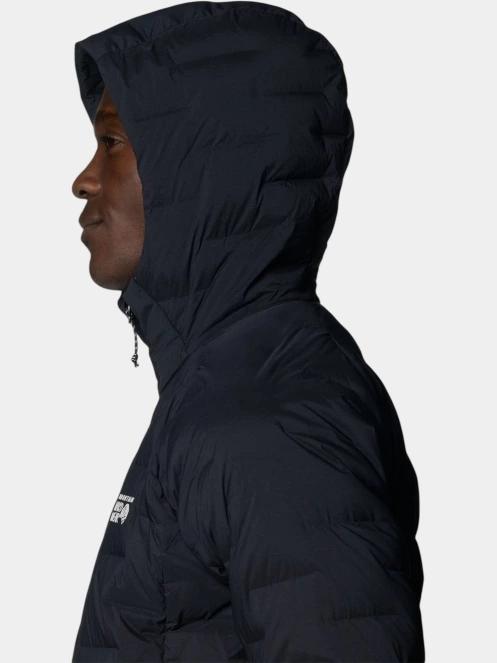 Mountain Hardwear StretchDown™ Hooded Jacket férfi pehelykabát fekete színben 7