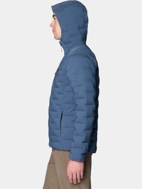 Mountain Hardwear StretchDown™ Hooded Jacket férfi pehelykabát kék színben 3