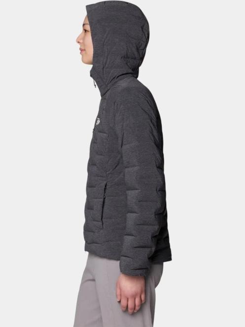 Mountain Hardwear StretchDown™ Hooded Jacket női pehelykabát szürke színben 3