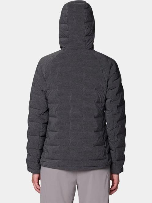Mountain Hardwear StretchDown™ Hooded Jacket női pehelykabát szürke színben 4