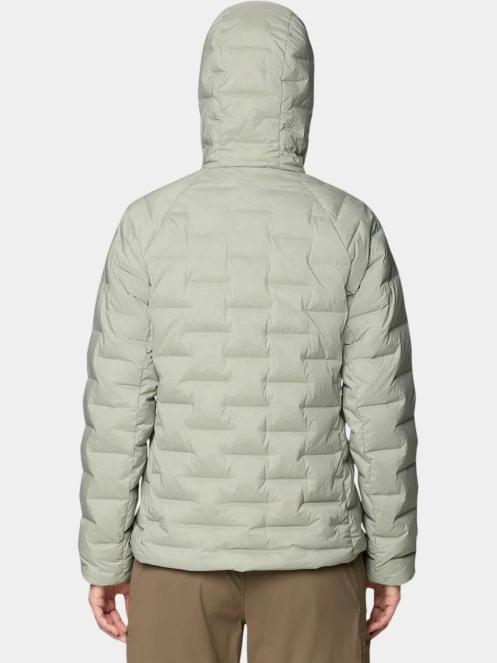 Mountain Hardwear StretchDown™ Hooded Jacket női pehelykabát szürke színben 4