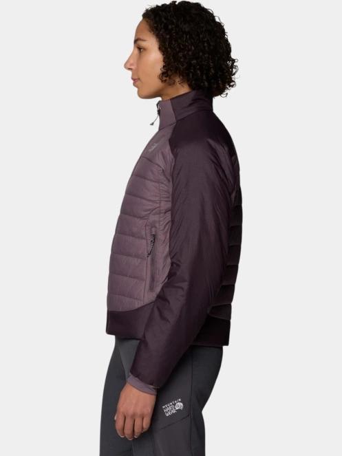 Mountain Hardwear Free Element™ Jacket női steppelt átmeneti kabát lila színben 3