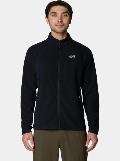 Mountain Hardwear Microchill™ Jacket férfi polár pulóver fekete színben 2