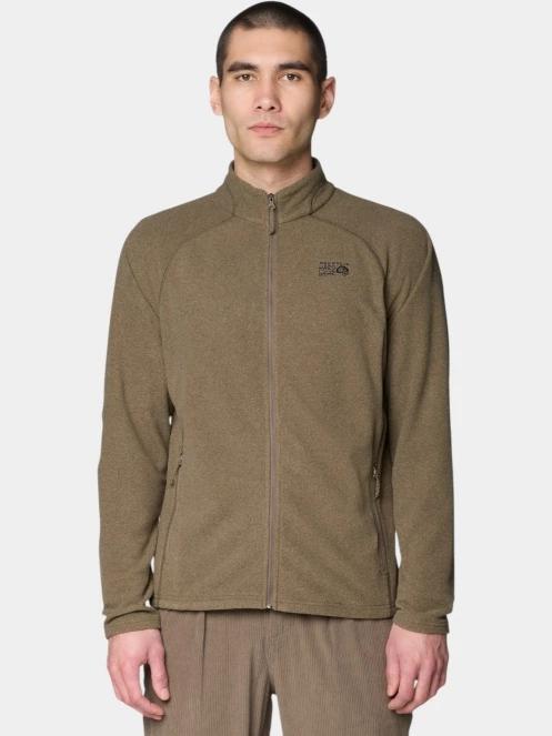 Mountain Hardwear Microchill™ Jacket férfi polár pulóver barna színben 2