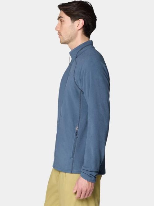 Mountain Hardwear Microchill™ Jacket férfi polár pulóver kék színben 3