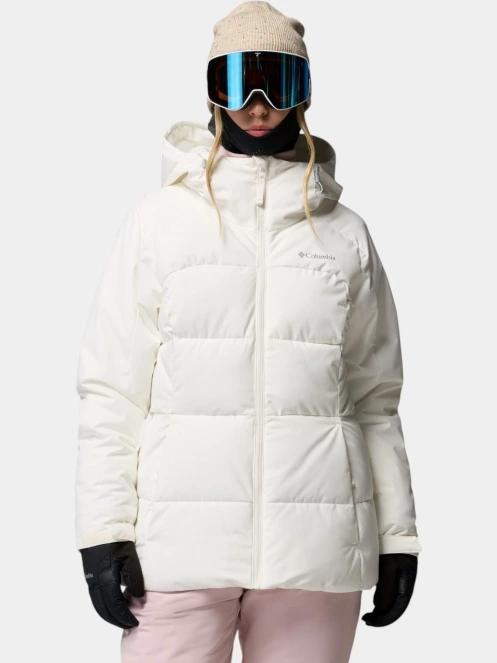 Columbia Ava Alpine Puffer Jacket női síkabát homok színben 2