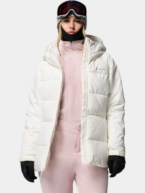 Columbia Ava Alpine Puffer Jacket női síkabát homok színben 6