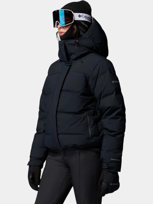 Columbia Roffe Ridge Down Heat Seal Jacket női síkabát fekete színben 3
