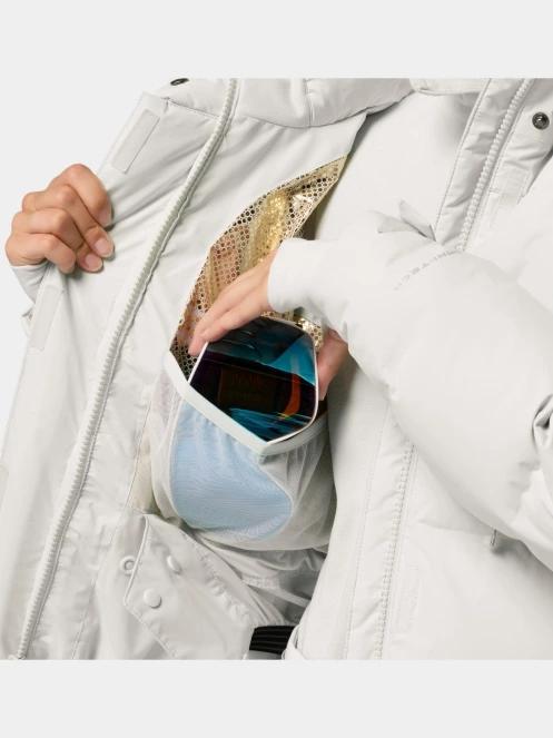 Columbia Roffe Ridge Down Heat Seal Jacket női síkabát homok színben 10