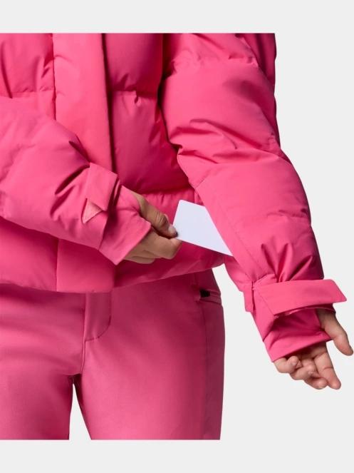 Columbia Roffe Ridge Down Heat Seal Jacket női síkabát magenta színben 11