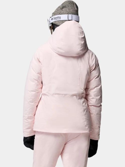 Columbia Roffe Ridge Down Jacket női síkabát rózsaszín színben 4