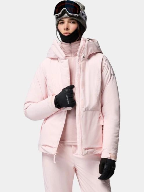 Columbia Roffe Ridge Down Jacket női síkabát rózsaszín színben 6