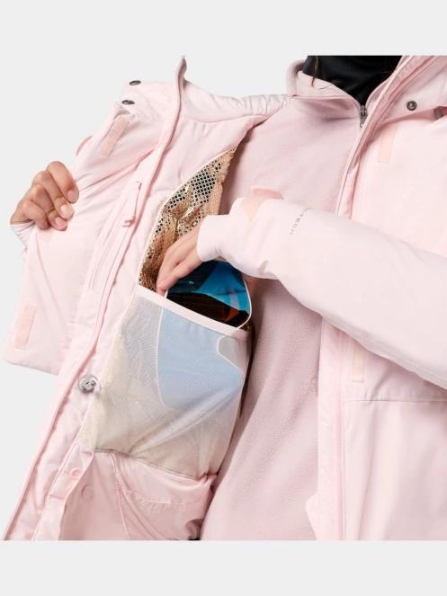 Columbia Roffe Ridge Down Jacket női síkabát rózsaszín színben 8