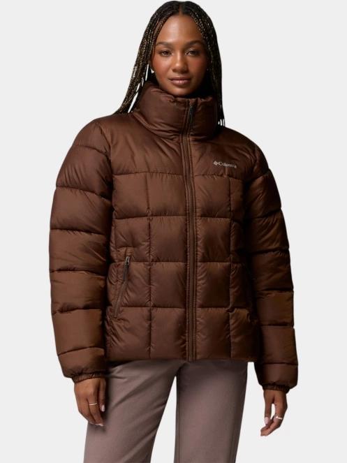 Columbia Puffect III Full Zip Jacket női átmeneti kabát barna színben 2