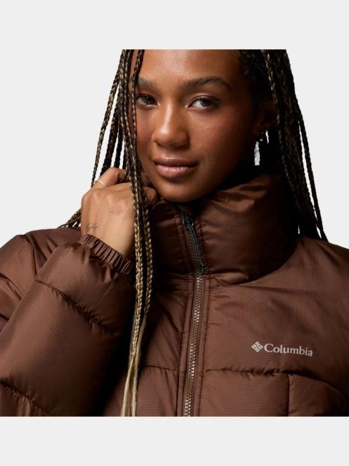 Columbia Puffect III Full Zip Jacket női átmeneti kabát barna színben 7