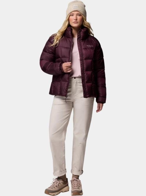 Columbia Puffect III Full Zip Jacket női átmeneti kabát bordó színben 5