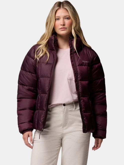 Columbia Puffect III Full Zip Jacket női átmeneti kabát bordó színben 6