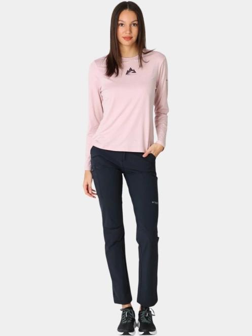 Columbia Parsons Point Long Sleeve Graphic Tee női hosszú ujjú póló rózsaszín színben 5