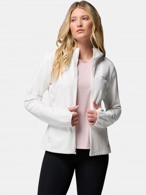 Columbia Star Valley Hooded Full Zip női kapucnis pulóver homok színben 6