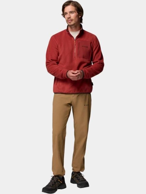 Columbia Pacific Arch 200 1/2 Zip Fleece M férfi polár pulóver piros színben 5