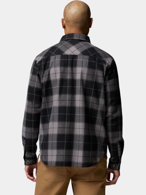 Columbia Pitchstone Stretch Flannel férfi hosszú ujjú ing fekete színben 4