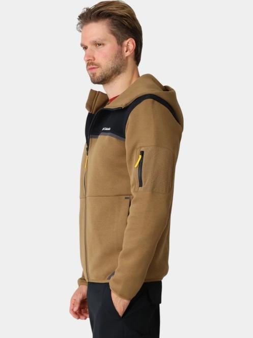 Columbia Agate Rock Hoodie férfi kapucnis pulóver oliva színben 3