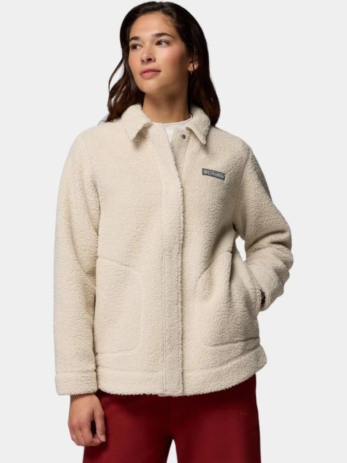 Columbia Panorama Shirt Jacket női ingkabát homok színben 2