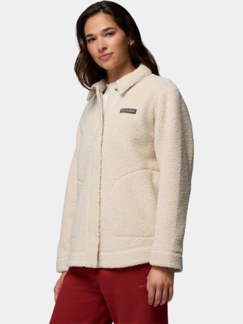 Columbia Panorama Shirt Jacket női ingkabát homok színben 3